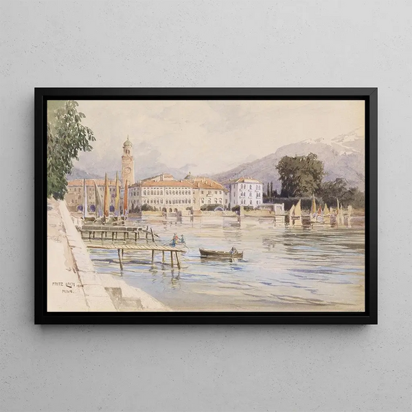 Riva - Fritz Lach — framed artwork on a wall