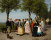 A Walk - Fritz Paulsen — artwork view