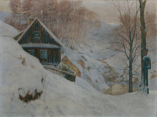 La vallée de Seebach près de Franzensbad - Fritz Pontini — artwork view