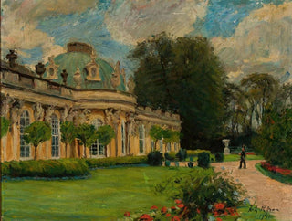 Palace of Sanssouci in Potsdam - Fritz Rhein — artwork view