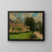 Palace of Sanssouci in Potsdam - Fritz Rhein — framed artwork on a wall