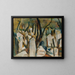 Jewish Cemetery in Prague - Fritz Schwarz-Waldegg — framed artwork on a wall