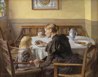 Mother and Child - Fritz Syberg — artwork view