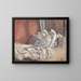 À la reconvalescence - Fritz Syberg — framed artwork on a wall