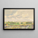 View of the Summer Landscape - Fritz Syberg — framed artwork on a wall