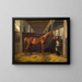 The Dancer - Fritz Thomsen — framed artwork on a wall