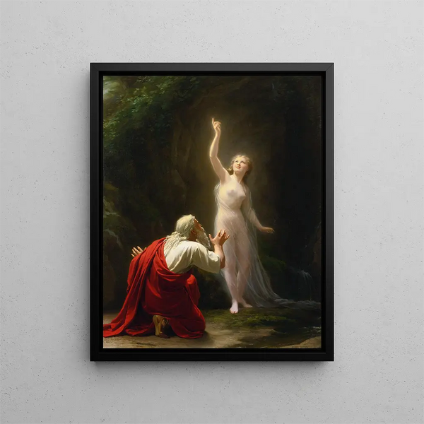 La Source - Fritz Zuber-Bühler — framed artwork on a wall