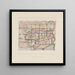 Fertile regulation - Paul Cézanne — framed artwork on a wall