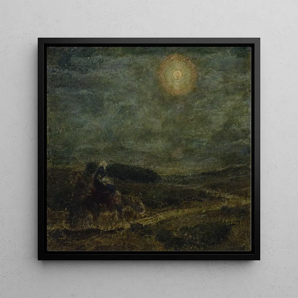 Flight into Egypt - Henry Ossawa Tanner — framed artwork on a wall