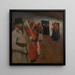 Funeral Reproduction - Stanisław Kuczborski — framed artwork on a wall