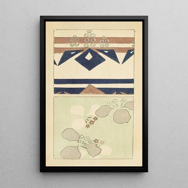 Bijutsukai Pl103 - Furuya Korin — framed artwork on a wall