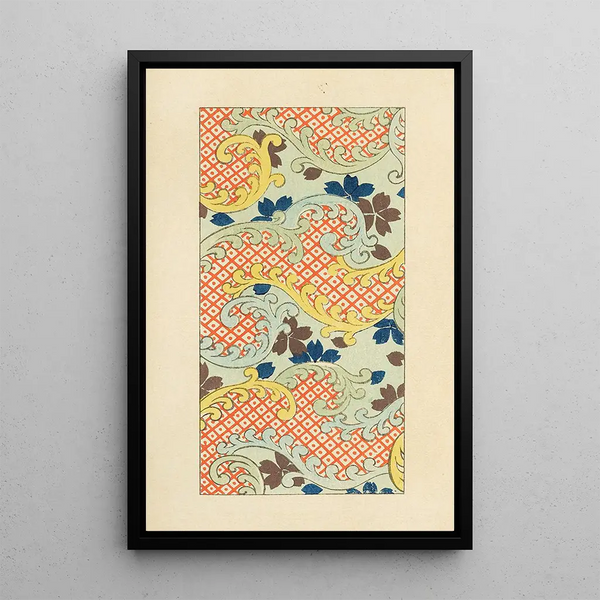 Bijutsukai Pl105 - Furuya Korin — framed artwork on a wall