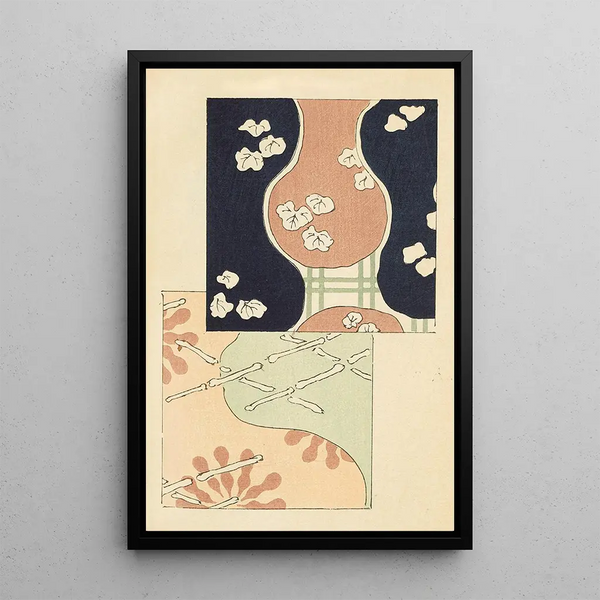 Bijutsukai Pl107 - Furuya Korin — framed artwork on a wall