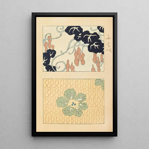 Bijutsukai Pl108 - Furuya Korin — framed artwork on a wall