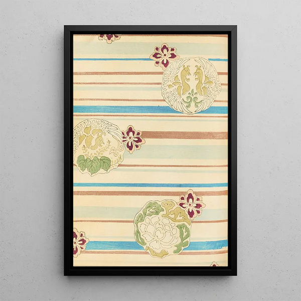 Bijutsukai Pl109 - Furuya Korin — framed artwork on a wall