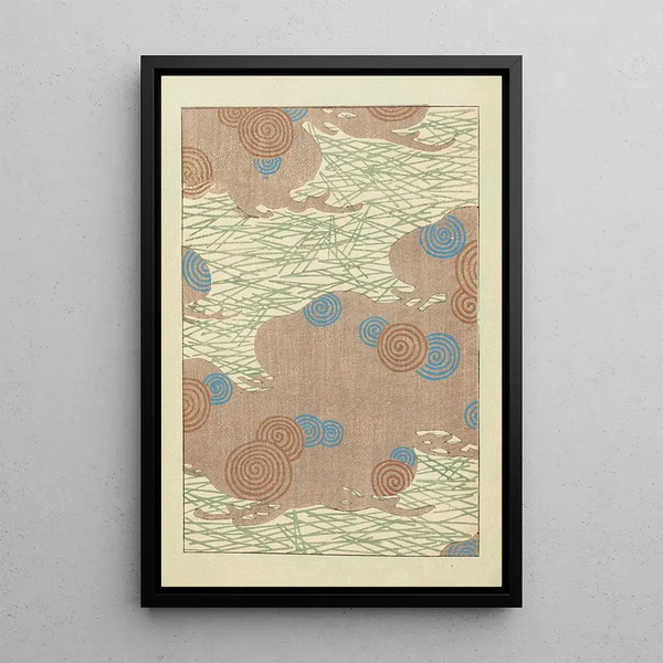 Bijutsukai Pl10 - Furuya Korin — framed artwork on a wall