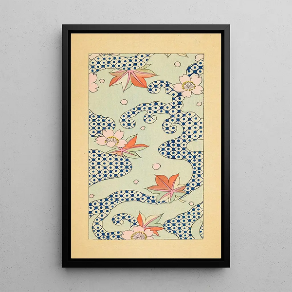 Bijutsukai Pl111 - Furuya Korin — framed artwork on a wall
