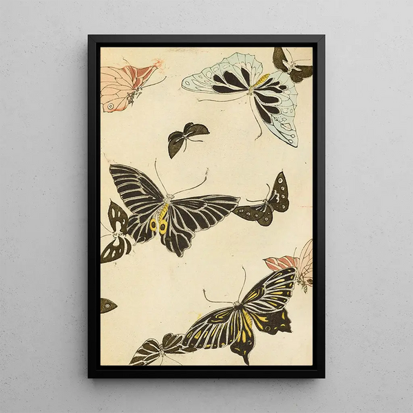 Bijutsukai Pl115 - Furuya Korin — framed artwork on a wall