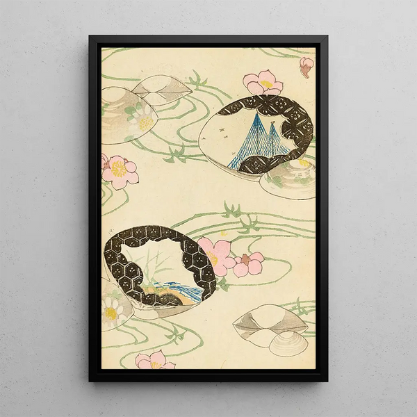 Bijutsukai Pl116 - Furuya Korin — framed artwork on a wall