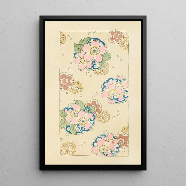 Bijutsukai Pl117 - Furuya Korin — framed artwork on a wall