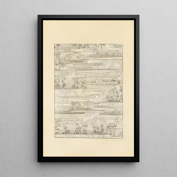 Bijutsukai Pl12 - Furuya Korin — framed artwork on a wall
