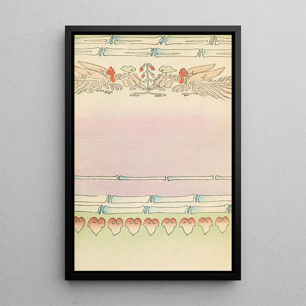 Bijutsukai Pl122 - Furuya Korin — framed artwork on a wall