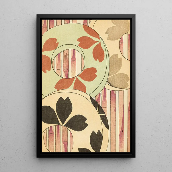 Bijutsukai Pl123 - Furuya Korin — framed artwork on a wall
