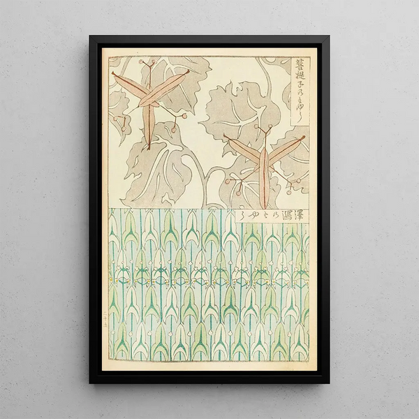 Bijutsukai Pl125 - Furuya Korin — framed artwork on a wall