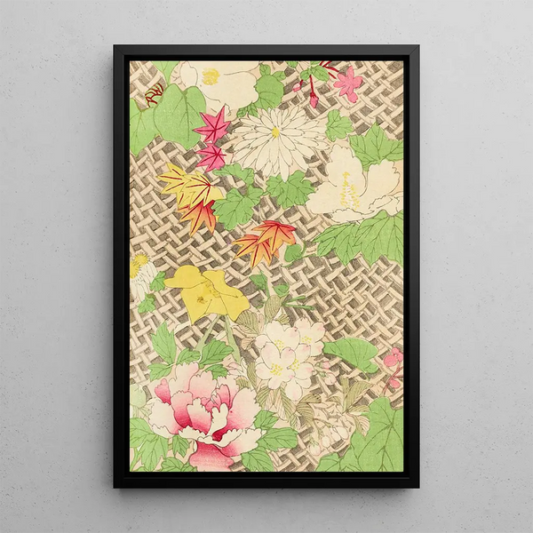 Bijutsukai Pl130 - Furuya Korin — framed artwork on a wall
