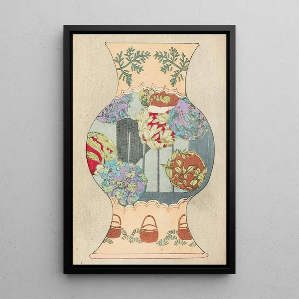 Bijutsukai Pl137 - Furuya Korin — framed artwork on a wall