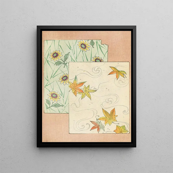 Bijutsukai Pl. 138 - Furuya Korin — framed artwork on a wall