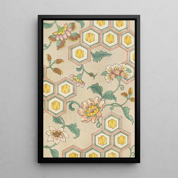 Bijutsukai Pl139 - Furuya Korin — framed artwork on a wall