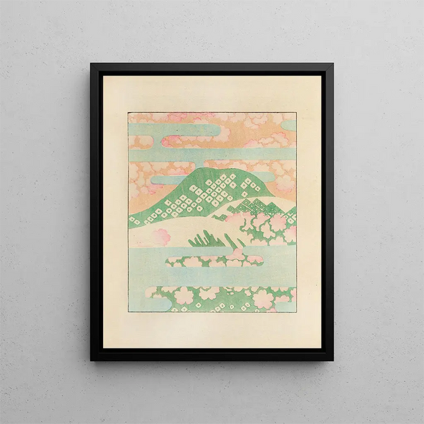 Bijutsukai Pl. 13 - Furuya Korin — framed artwork on a wall