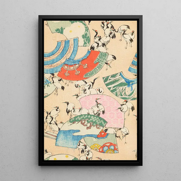 Bijutsukai Pl141 - Furuya Korin — framed artwork on a wall