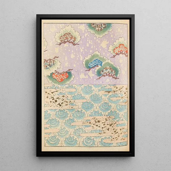 Bijutsukai Pl144 - Furuya Korin - Furuya Korin — framed artwork on a wall