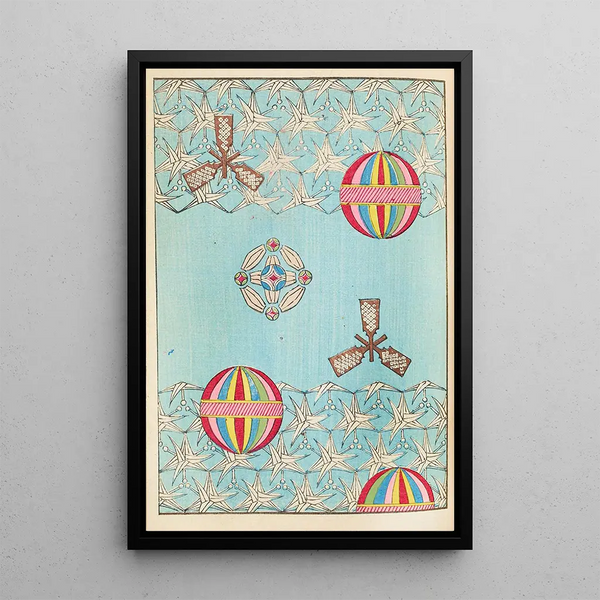 Bijutsukai Pl147 - Furuya Korin - Furuya Korin — framed artwork on a wall