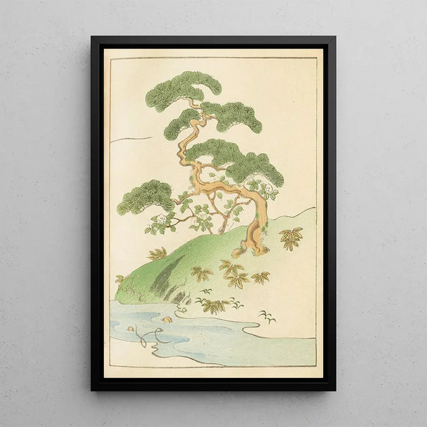 Bijutsukai Pl149 - Furuya Korin - Furuya Korin — framed artwork on a wall
