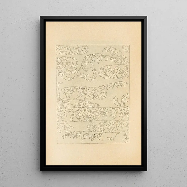 Bijutsukai Pl158 - Furuya Korin - Furuya Korin — framed artwork on a wall