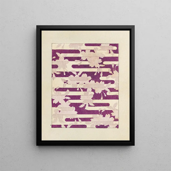 Bijutsukai Pl. 15 - Furuya Korin — framed artwork on a wall