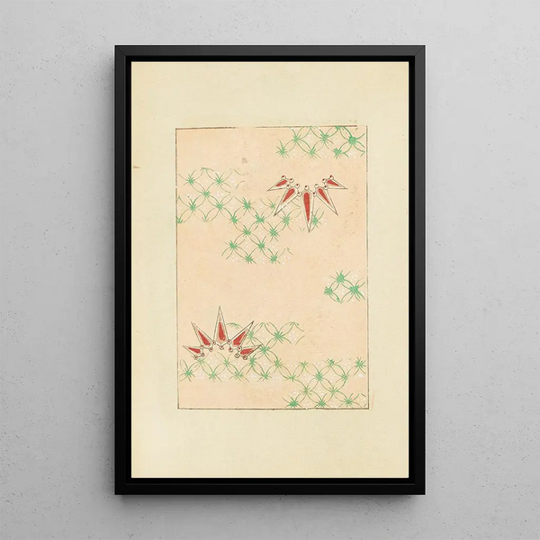 Bijutsukai Pl160 - Furuya Korin - Furuya Korin — framed artwork on a wall