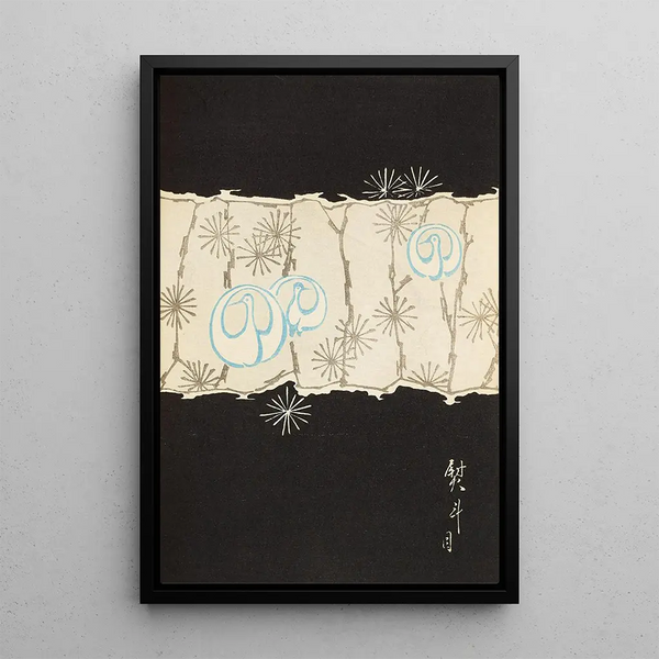 Bijutsukai Pl162 - Furuya Korin - Furuya Korin — framed artwork on a wall