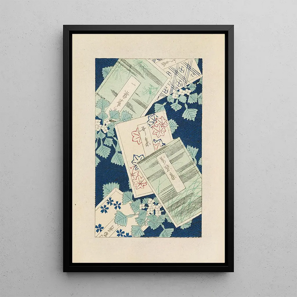 Bijutsukai Pl165 - Furuya Korin - Furuya Korin — framed artwork on a wall
