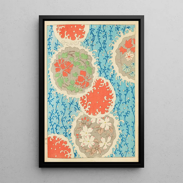 Bijutsukai Pl170 - Furuya Korin - Furuya Korin — framed artwork on a wall