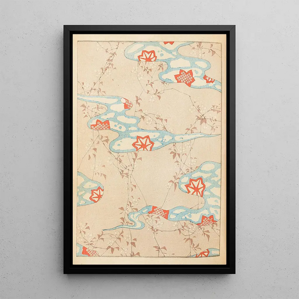 Bijutsukai Pl172 - Furuya Korin - Furuya Korin — framed artwork on a wall