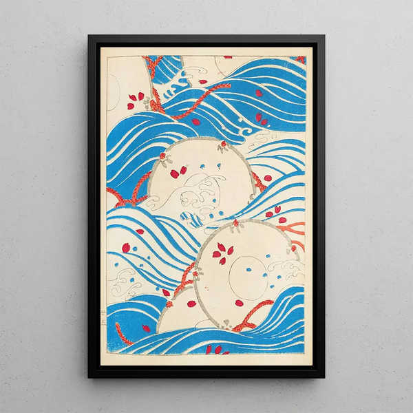 Bijutsukai Pl175 - Furuya Korin - Furuya Korin — framed artwork on a wall
