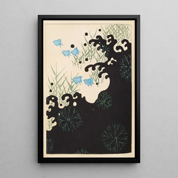 Bijutsukai Pl176 - Furuya Korin - Furuya Korin — framed artwork on a wall