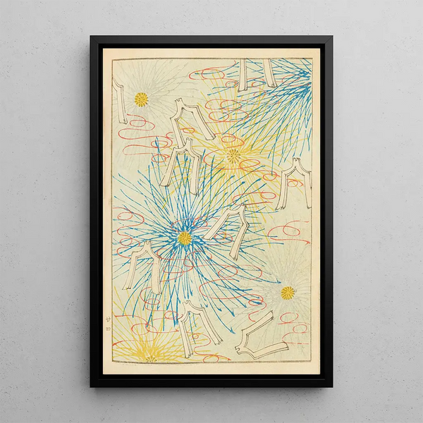 Bijutsukai Pl177 - Furuya Korin - Furuya Korin — framed artwork on a wall