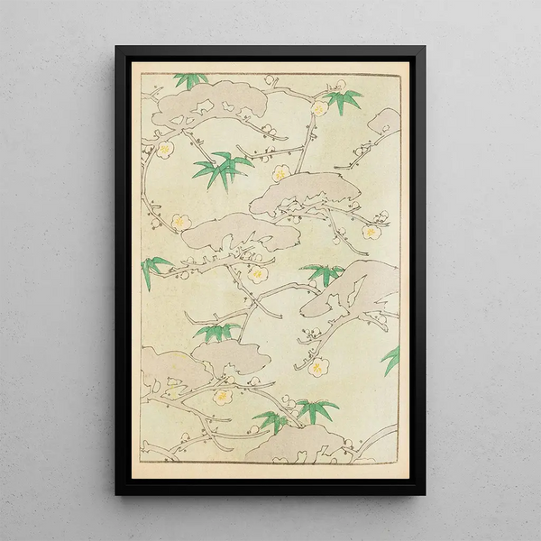Bijutsukai Pl178 - Furuya Korin - Furuya Korin — framed artwork on a wall
