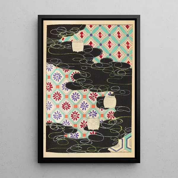 Bijutsukai Pl179 - Furuya Korin - Furuya Korin — framed artwork on a wall