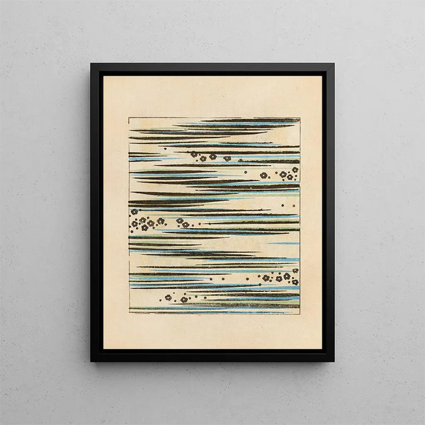 Bijutsukai Pl. 17 - Furuya Korin — framed artwork on a wall